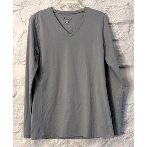 Insect Shield Dri-Balance UPF 30+ V-Neck Long Sleeve Performance Top M Gorpcore